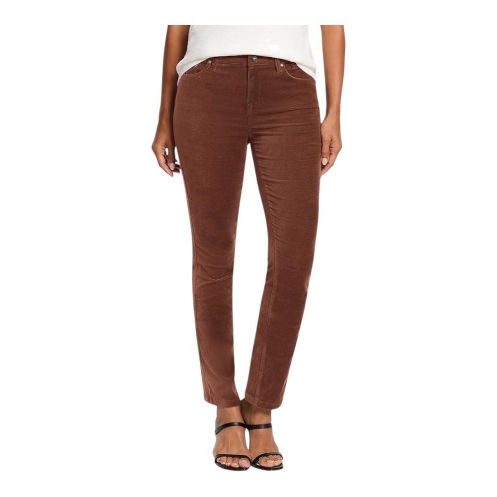NIC+ZOE Velvet Straight Ankle Pants NWT SZ 8